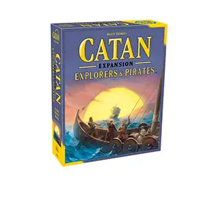 Catan Explorers and Pirates Board Game Expansion, 300 lb