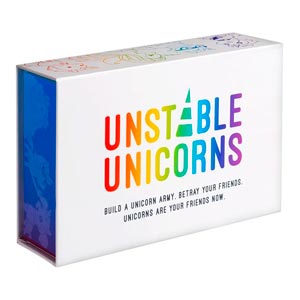 Juego de cartas de los unicornios de TeeTurtle