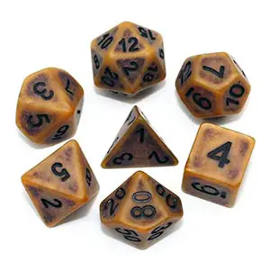 DND Dice Set Ancient RPG Dice for Dungeons and Dragons, 300 lb