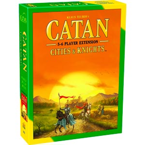 CATAN Cities and Knights Board Game, 300 lb