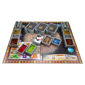 Recensione degli inserti della scatola del gioco da tavolo Folded Space Terraforming Mars and Expansions