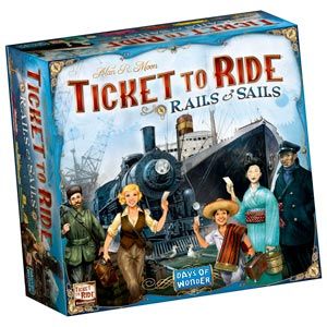 Ticket to Ride Rails & Sails, 300 lb
