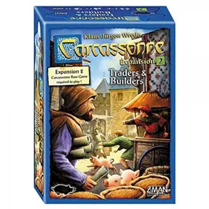 Carcassonne Traders & Builders Board Game EXPANSION 2, 300 lb