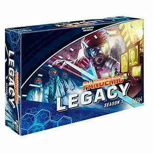 Pandemic Legacy Season 1 Blue Edition Board Game, 300 lb