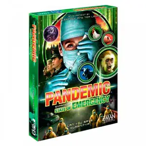 Pandemic State of Emergency Board Game EXPANSION, 300 lb