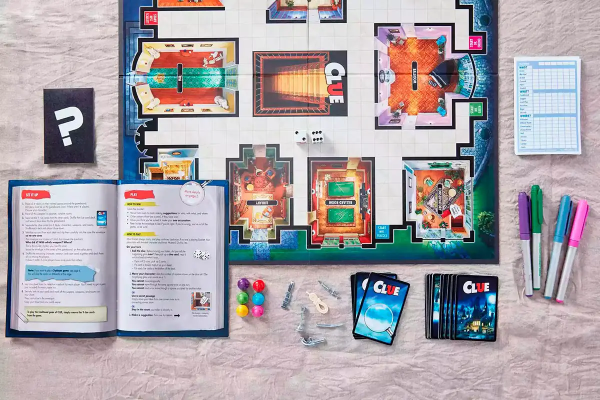 How To Play Clue Board Game Rules And Setup The Game