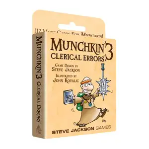 Munchkin 3 - Clerical Errors review