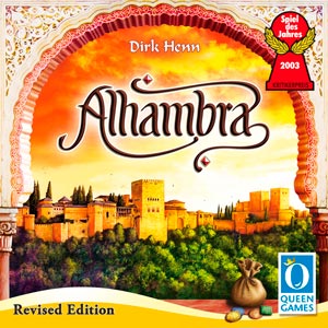 Queen Games Alhambra: Revised Edition Board Game, 300 lb
